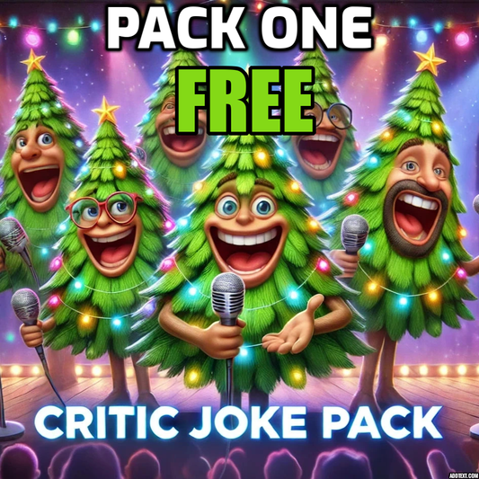 xLights Sequences Bad Critic Joke Pack Part I (Free)