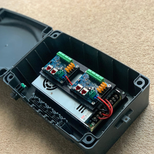 Masterplug Weatherproof Box Mount + Double Smart Receiver V2.0 - STL